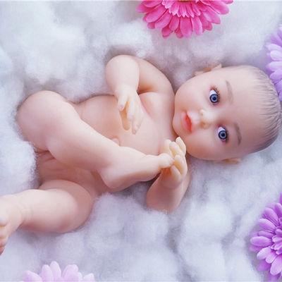 نابض بالحياة فتاة تولد من جديد 39 سم الأطفال لعبة الدمى مرسومة باليد الشعر
